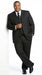 Men’s Black Shadow Stripe 3 Piece Suit, Tone on Tone Pinstripe Italian Design Formal Suit