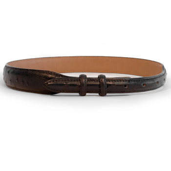 Men's Genuine Exotic Animal Skin Ferrini Hornback Crocodile Card Holder by Ferrini USA - Image 2