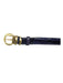 Ferrini Navy All-Over Genuine World Best Alligator ~ Gator Skin Belt