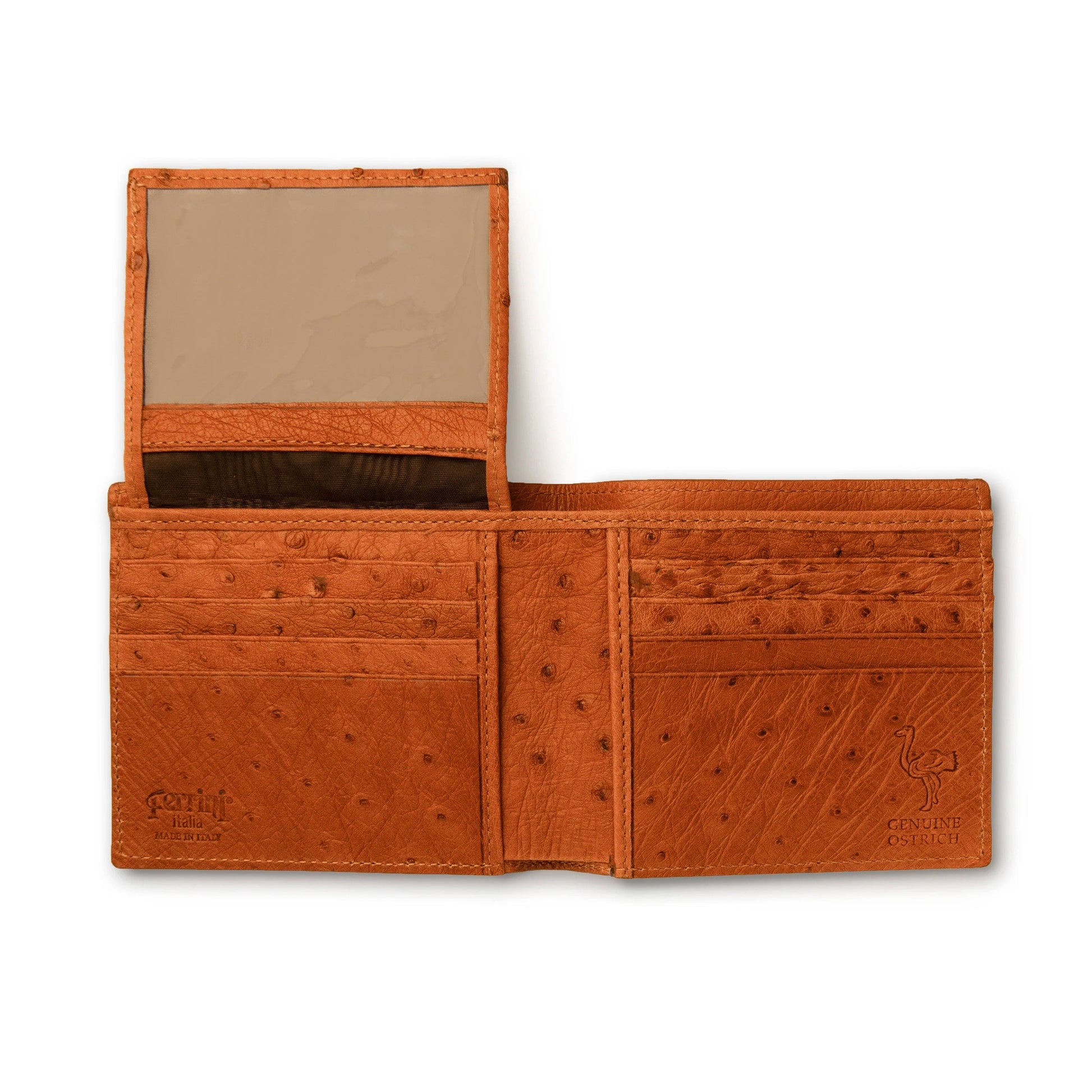 Men's Genuine Exotic Animal Skin Ferrini Hornback Crocodile Card Holder by Ferrini USA - Image 3
