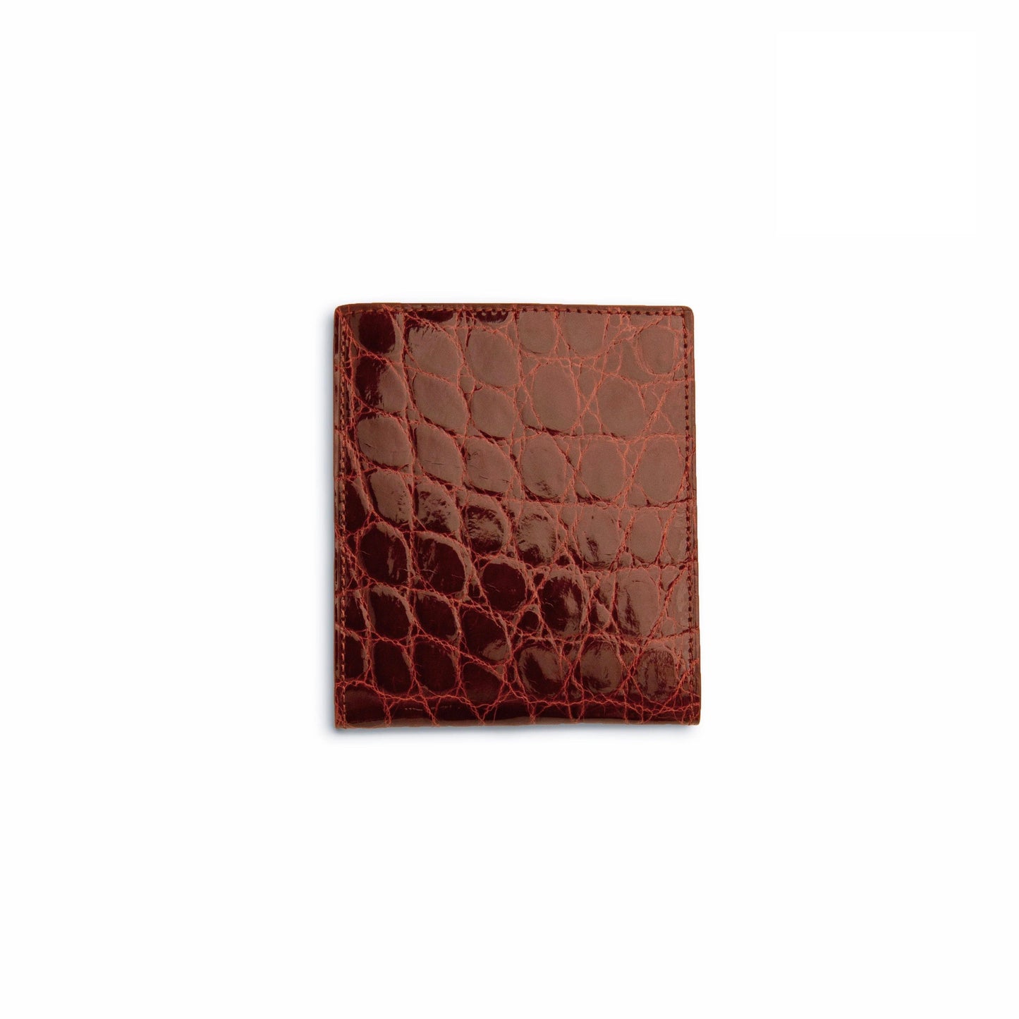 Men's Genuine Exotic Animal Skin Ferrini Hornback Crocodile Card Holder by Ferrini USA - Image 3