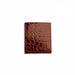 Mens Alligator Hipster Wallet in Cognac