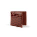 Men's Alligator Hipster Wallet in Cognac