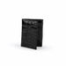 Men's Alligator Trifold Wallet in Black