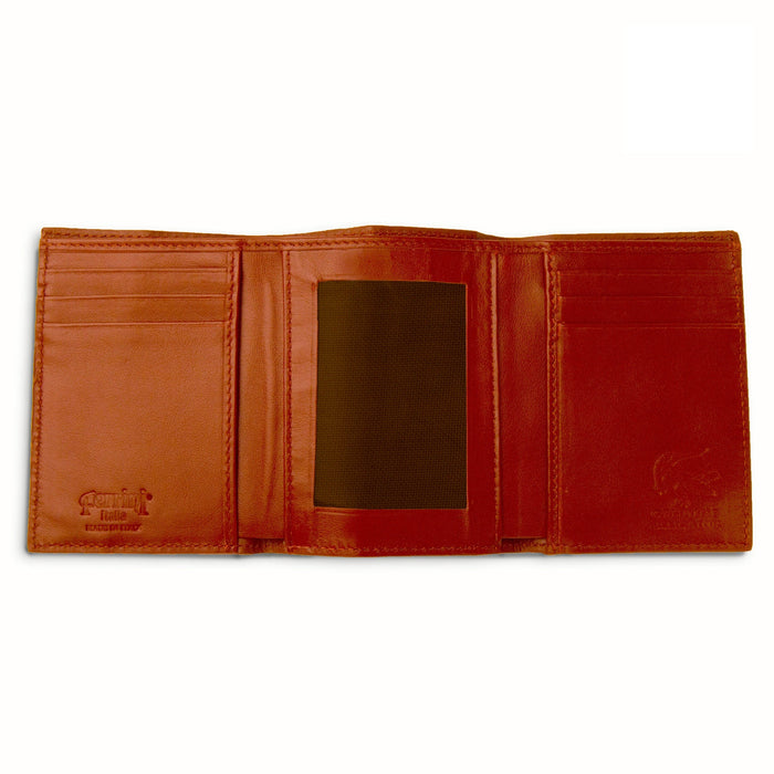 Men's Genuine Exotic Animal Skin Ferrini Hornback Crocodile Card Holder by Ferrini USA - Image 2