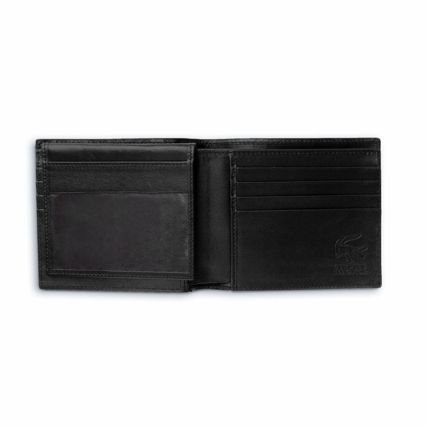 Men's Genuine Exotic Animal Skin Ferrini Hornback Crocodile Card Holder by Ferrini USA - Image 2
