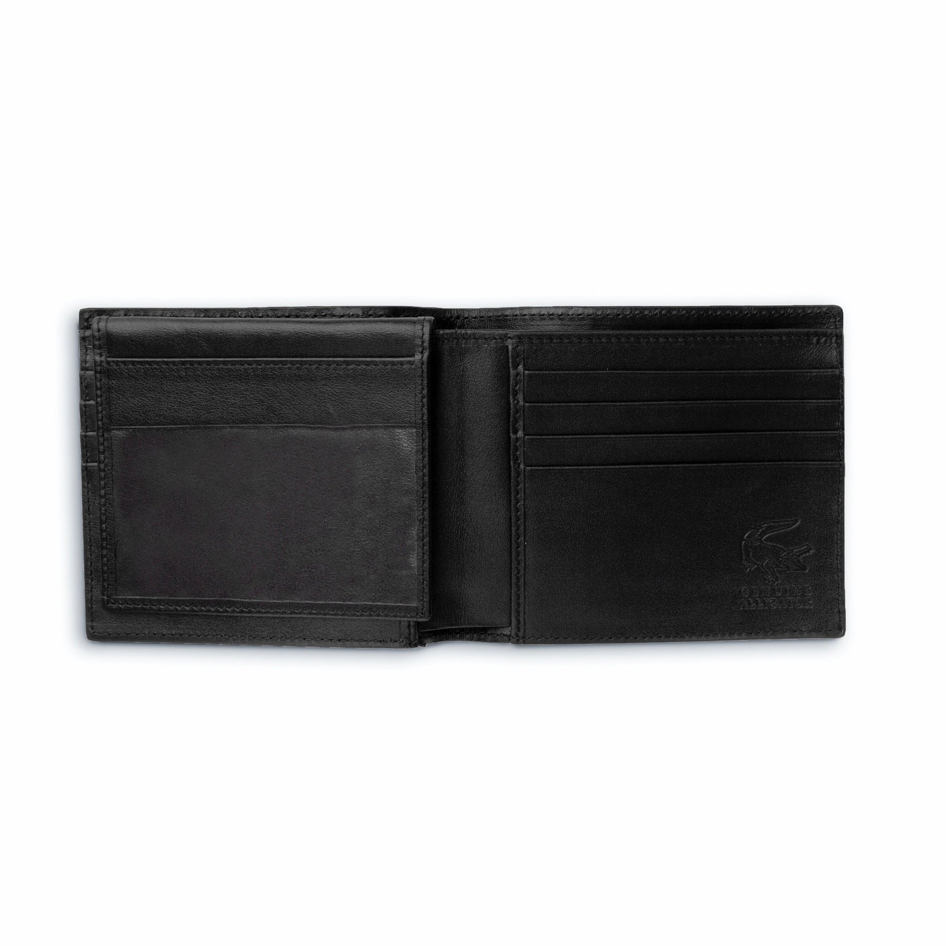 Men's Genuine Exotic Animal Skin Ferrini Hornback Crocodile Card Holder by Ferrini USA - Image 2