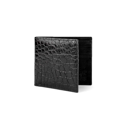 Men's Genuine Exotic Animal Skin Ferrini Hornback Crocodile Card Holder by Ferrini USA