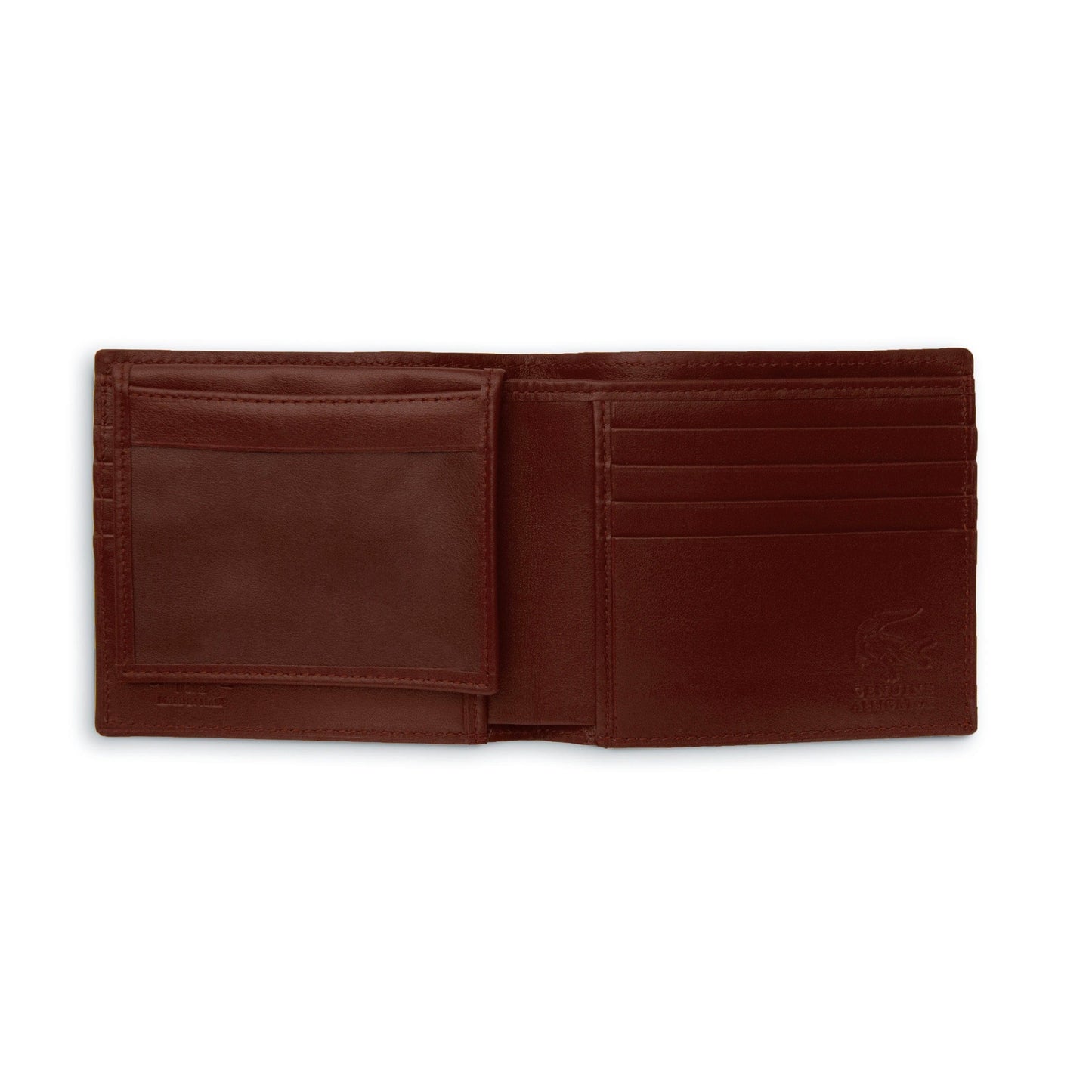 Men's Genuine Exotic Animal Skin Ferrini Hornback Crocodile Card Holder by Ferrini USA - Image 2