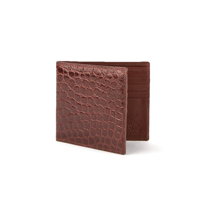 Men's Genuine Exotic Animal Skin Ferrini Hornback Crocodile Card Holder by Ferrini USA