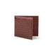 Men's Alligator Billfold Wallet in Cognac