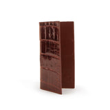 Men's Genuine Exotic Animal Skin Ferrini Hornback Crocodile Card Holder by Ferrini USA