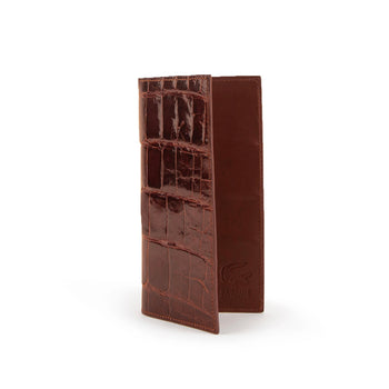 Men's Genuine Exotic Animal Skin Ferrini Hornback Crocodile Card Holder by Ferrini USA