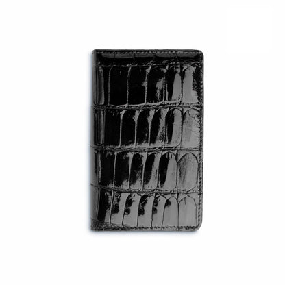 Men's Genuine Exotic Animal Skin Ferrini Hornback Crocodile Card Holder by Ferrini USA - Image 3
