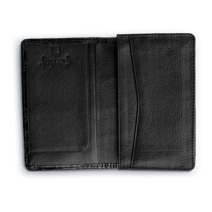 Men's Genuine Exotic Animal Skin Ferrini Hornback Crocodile Card Holder by Ferrini USA - Image 2