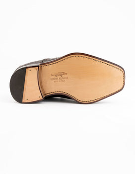 Men's Genuine Exotic Animal Skin Ferrini Hornback Crocodile Card Holder by Ferrini USA - Image 3