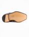 Ferrini Shoes - Mens Alligator Dress Shoe - Ferrini 3922 Belly Alligator Cap Toe Shoes Chocolate