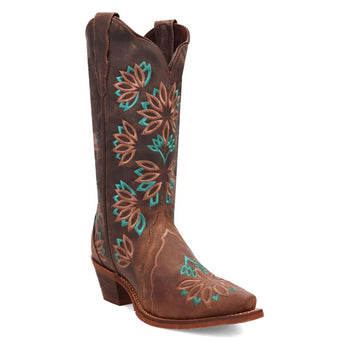 Laredo Filly Tobacco Leather Snip Toe Women Boots - Image 2