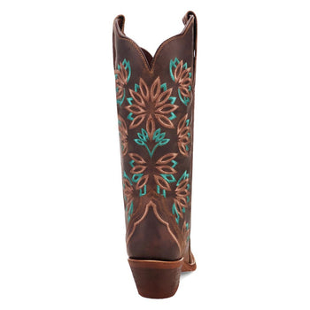 Laredo Filly Tobacco Leather Snip Toe Women Boots - Image 4