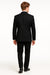 Fitted Slim Fitc Cut Designer 1 Button Tuxedo With Pleated Pants