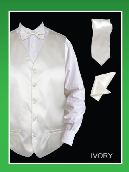 LIGHT BLUE  GROOMSMEN DRESS TUXEDO WEDDING Vest ~ Waistcoat ~ Waist coat & TIE SET Buy 10 of same color Tie For $25 Each - Men's Neck Ties - Mens Dress Tie - Trendy Mens Ties