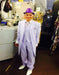 Alberto Nardoni Lavender ~ Lilac Zoot Suit 3 Pieces Vested 3 Pieces Fashion suit