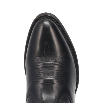 Laredo Fletcher Black Leather Round Toe Boots for Men - Image 5