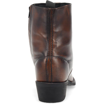 Laredo Fletcher Tan Leather Round Toe Boots for Men - Image 4