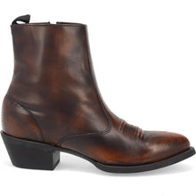 Laredo Fletcher Tan Leather Round Toe Boots for Men