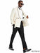Floral Sportcoat - Big and Tall Tuxedo Dinner Jakcet - 2023 Fancy Champagne Blazer