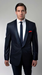 Floral Satin Shiny Black Lapel Two Toned Men'S Tuxedo Dinner Jacket Blazer Paisley Sport Coat Flashy Silky Satin Stage Fancy Stage Party Dance Jacket Navy Blue
