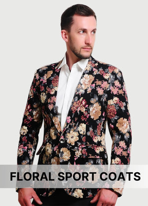 Floral Sport Coats – Vibrant Prints for a Bold Fashion Statement