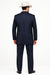 2020 New Formal Style Men's Dark Navy Blue High Fashion Bold Pronounce White Pi Suit