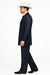 2020 New Formal Style Men's Dark Navy Blue High Fashion Bold Pronounce White Pi Suit