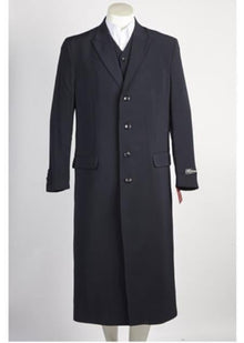 Men's 4 Button Dark Navy Suits