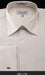 NTFRV4906 Men's French Cuff Best Cheap Priced Designer Sale Herringbone Tweed Dress Shirt ~ Stripe Melon Men's Dress Shirt