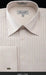 Fratello French Cuff Melon - Herringbone Tweed Stripe Big and Tall Sizes 18 19 20 21 22 Inch Neck Men's Dress Shirt