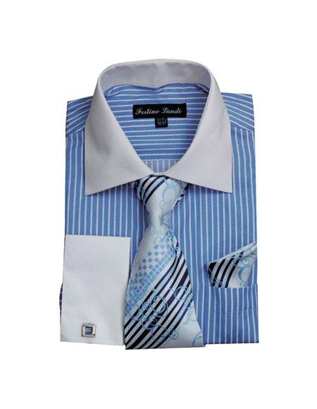 Blue Shirt White Collar MensUSA Blue Shirt White Collar MensUSA