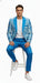 Mens Suit Sky Blue