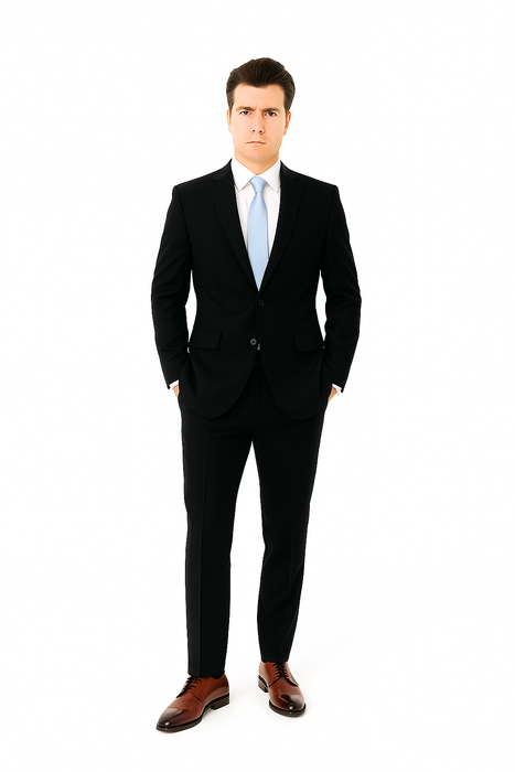 Renoir Suits - Renoir Fashion Verno Albani Men's Dark Navy Classic fit 2-Piece Suit