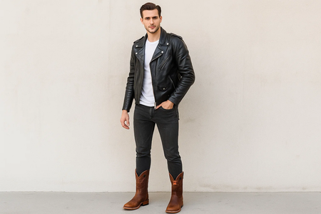 Men's Los Altos Boots Square Toe Honey Full Leather Lining Dress Cowboy Boot Cheap Priced For Sale Online