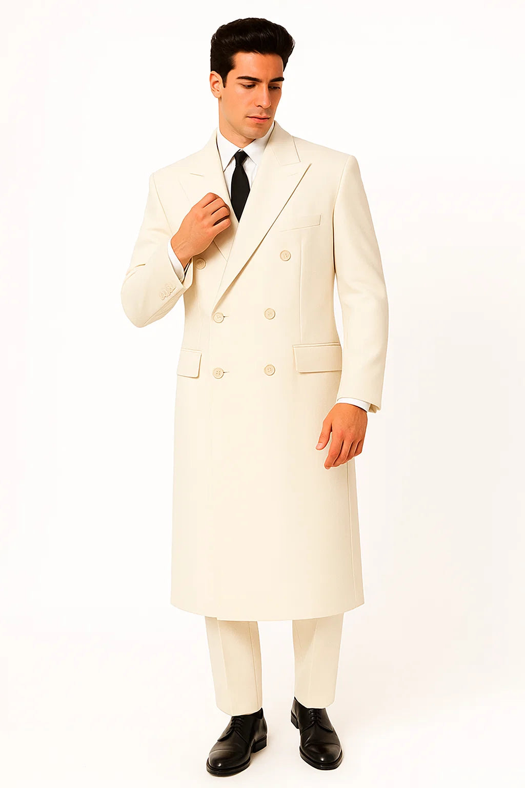 Fully Lined Men'S Overcoat 