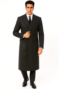  Fully Lined Men'S Overcoat 