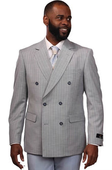 Vitali Grey Modern Fit Vested Suit G2783