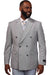 Vitali Grey Modern Fit Vested Suit G2783