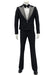 Mens 1920s Style Black and Silver Tail Tuxedo – Classic Aristocratic Look
