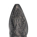 Laredo Garrett Black Distress Leather Snip Toe Boots for Men