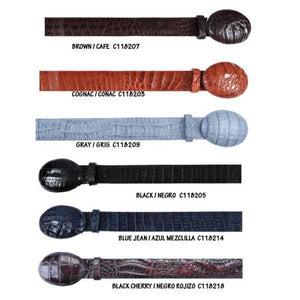 Western Style Gator ~ World Best Alligator ~ Gator Skin Belly Belt