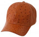 Genuine Ostrich World Best Alligator ~ Gator Skin Exotic Skin Baseball Cap Cognac