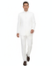 Off White sales Cream Ivory Mandarin Suits For Men